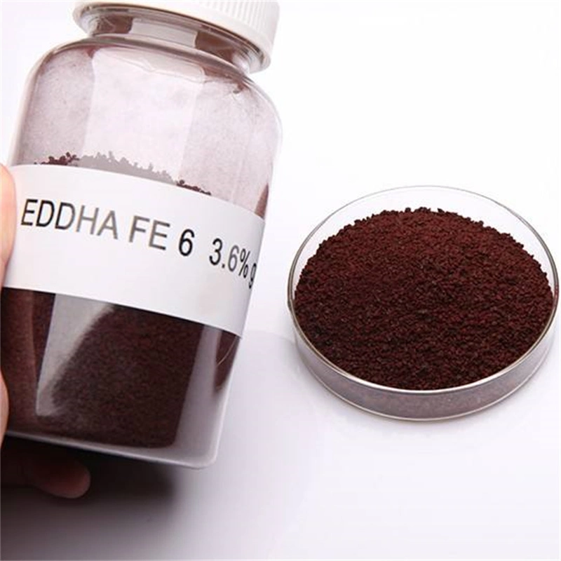 EDDHA Fe 6% Ferro Quelatado Granular adubo para as culturas EDDHA APLICATIVO FE