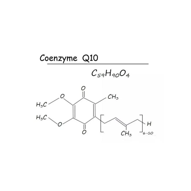 Nutritional Supplement Coq10/Ubiquinone 10 CAS 303-98-0 Cosmetic /USP/Bp Grade Coenzyme Q10