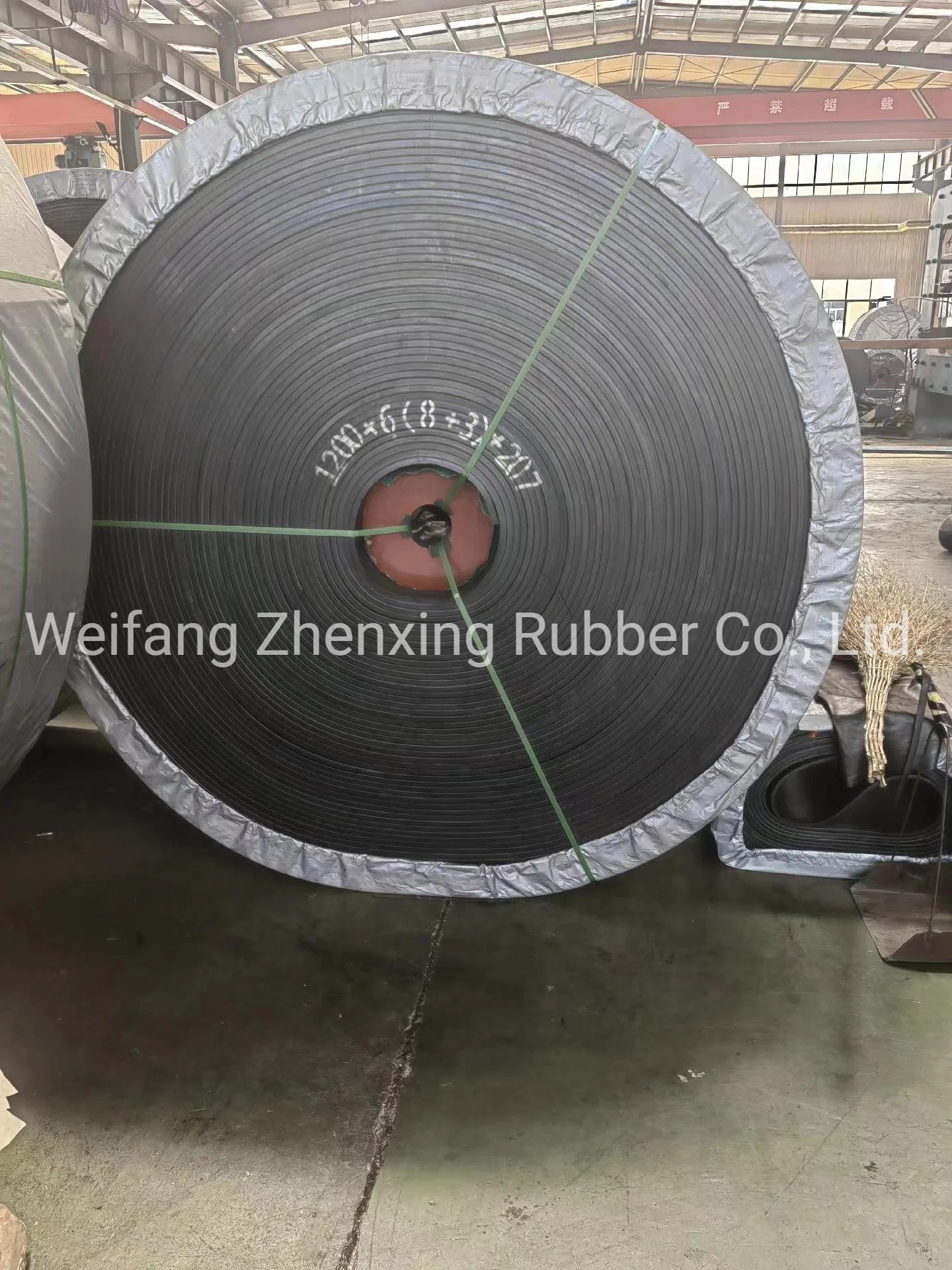 Conveyor Belting Heat Resistant /Flame Resistant Rubber Ep200 Fabric Conveyor Belt