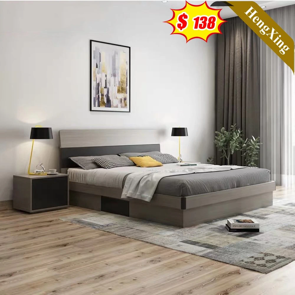 Furniture Modern Master Bedroom Double Bed Simple Modern Bedroom Bed