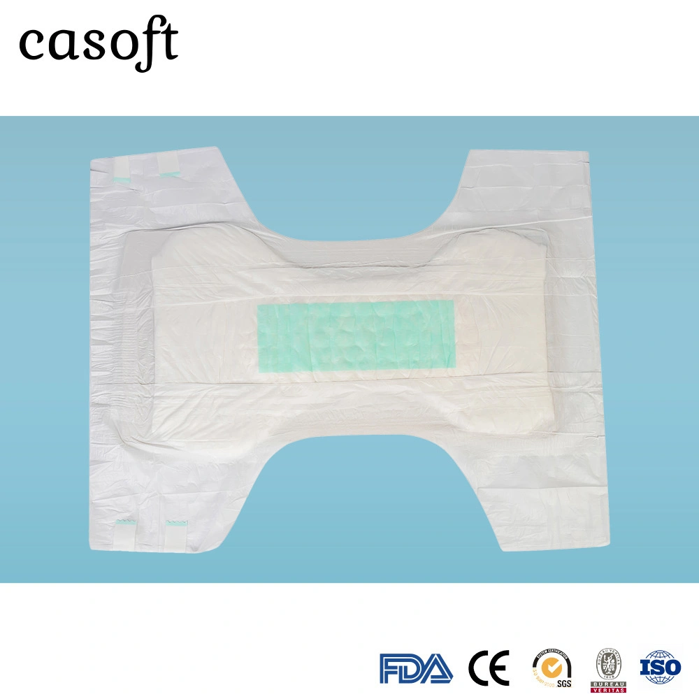 Comfortable Disposable Casoft Adult Men Wearing Adult Diapers Large Size Using Products USA