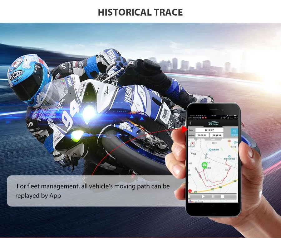 Motorcycle Smart GPS Tracker System