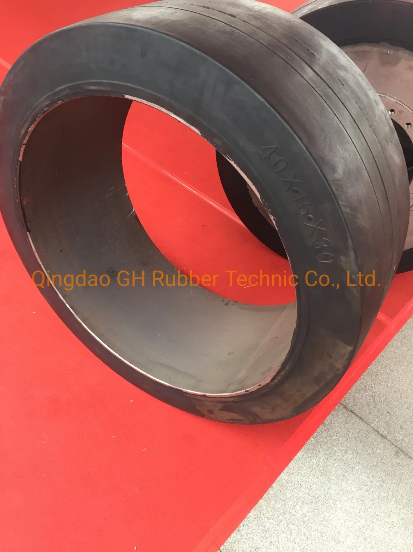 12X5X8 Press-on Solid Forklift Tires/Tyres/Industrial Tires/Tyres/Solid Tires/Tyres