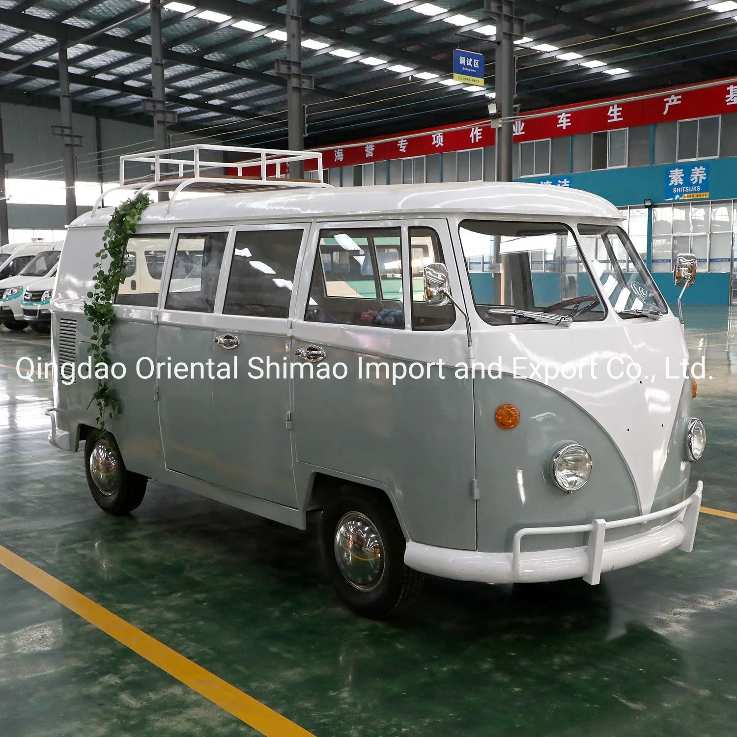 Electric Classic Vintage VW Citroen Food Truck