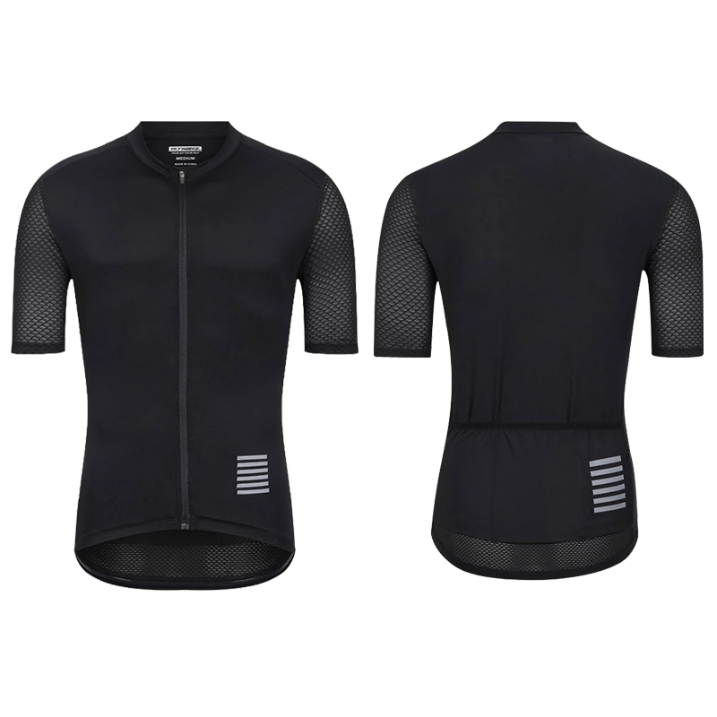 Custom Design Breathable Cycling Wear Bike Shirts Short Sleeve Bicycle Jersey