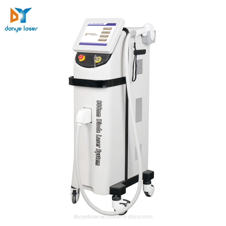 Laser Medical 808nm Diode Laser Permanently Hair Removal Ice Cooling System