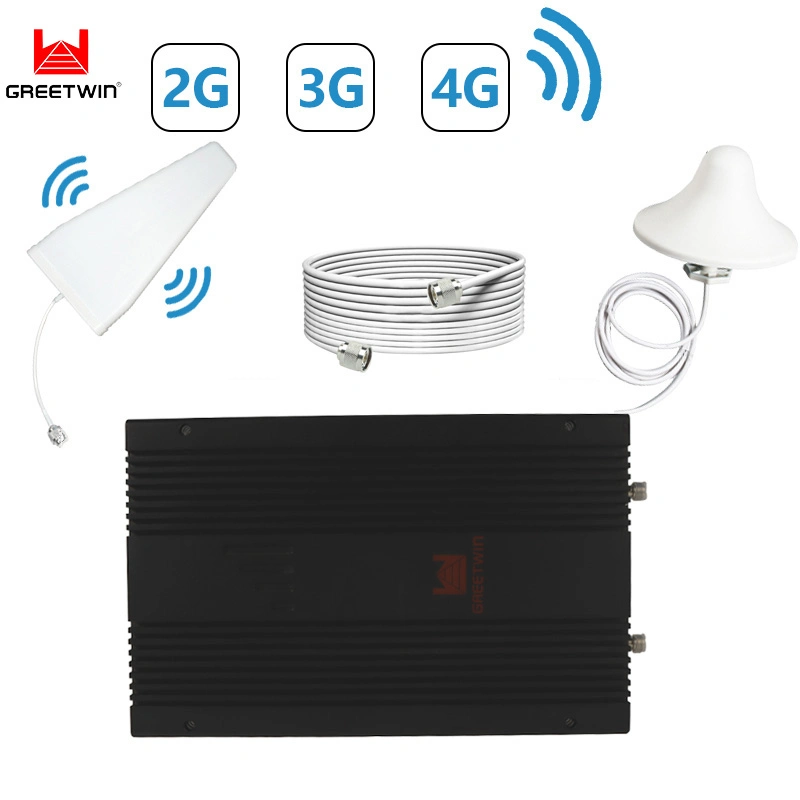 Amplificador de señal de cinco bandas U. S. Cellular 20dBm LTE700 (B12 B17) LTE700 (B13) 850 (B5) 1900 (B2) 1700/2100 (B4) repetidor de señal móvil de refuerzo