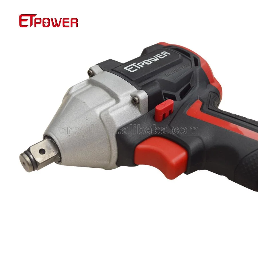 طقم مفاتيح ربط الحبل اللاسلكي ذات التأثير غير الواثدي Etpower 21V 1/2' من أجل صامولة العجلة