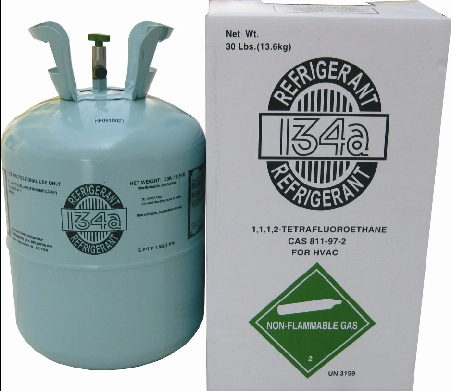 Hig Pure R134A Refrigerant 136. Kgs for Refrigerator Air Conditioner