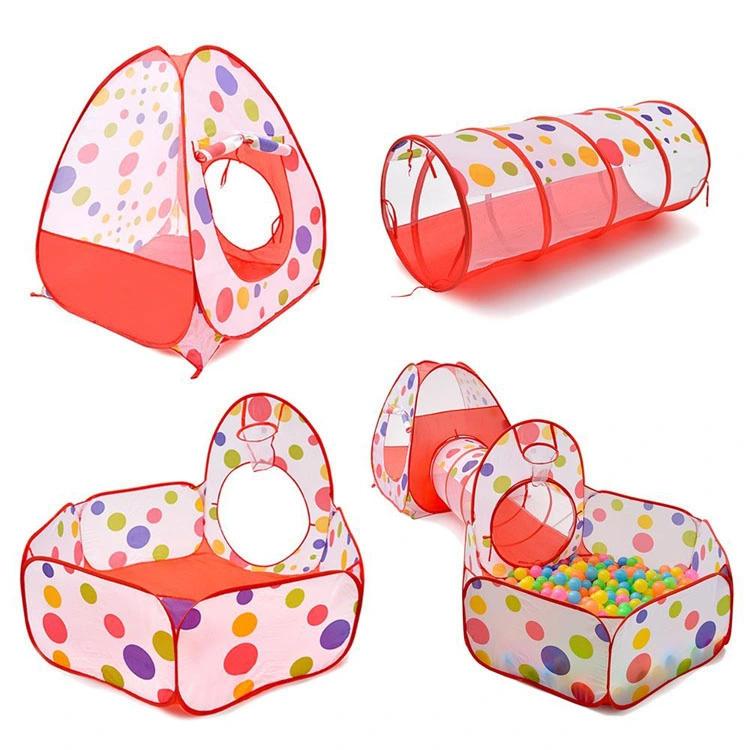 3 in 1children Kid Outdoor Sports Educational Pop up Play Tent with Basket