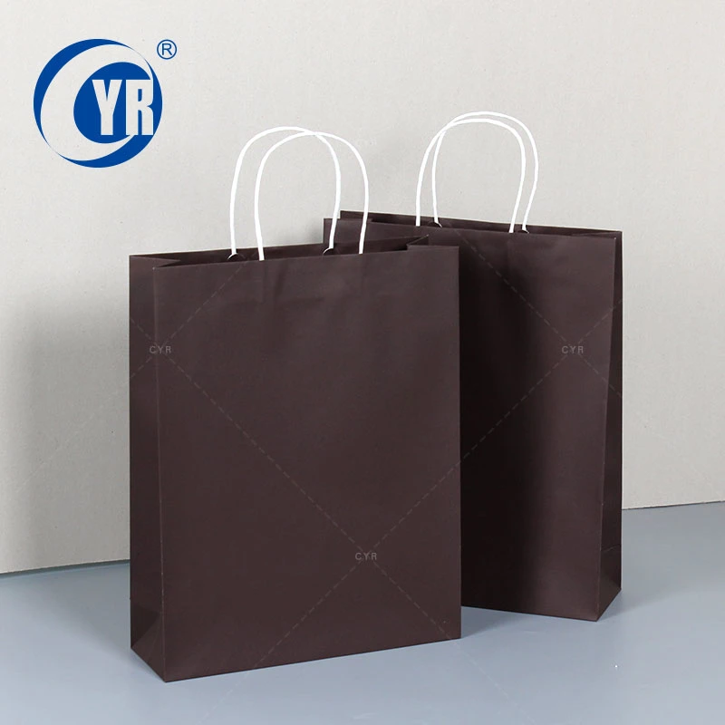 High Quality Custom You Own Logo Shopping Kcraft Paperbag, Garment Package Pag, Apparel Bag Print Your Own Logo