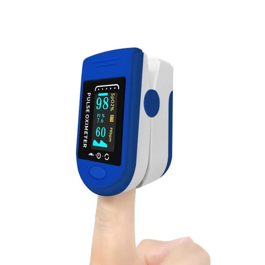 Pantalla digital LED directa de fábrica de oxígeno en sangre Suturation Oximetro portátil las mediciones de dedo pulsioxímetro.