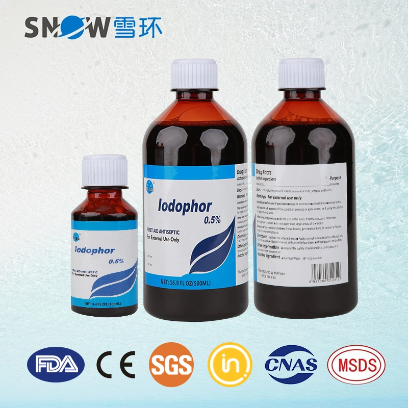 Iodine Based Wound Anti Bacterial Solution Disinfectant