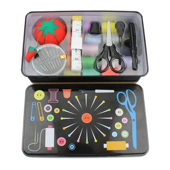 DIY Wholesale/Supplier Travel Complete Mini Iron Case Sewing Kit