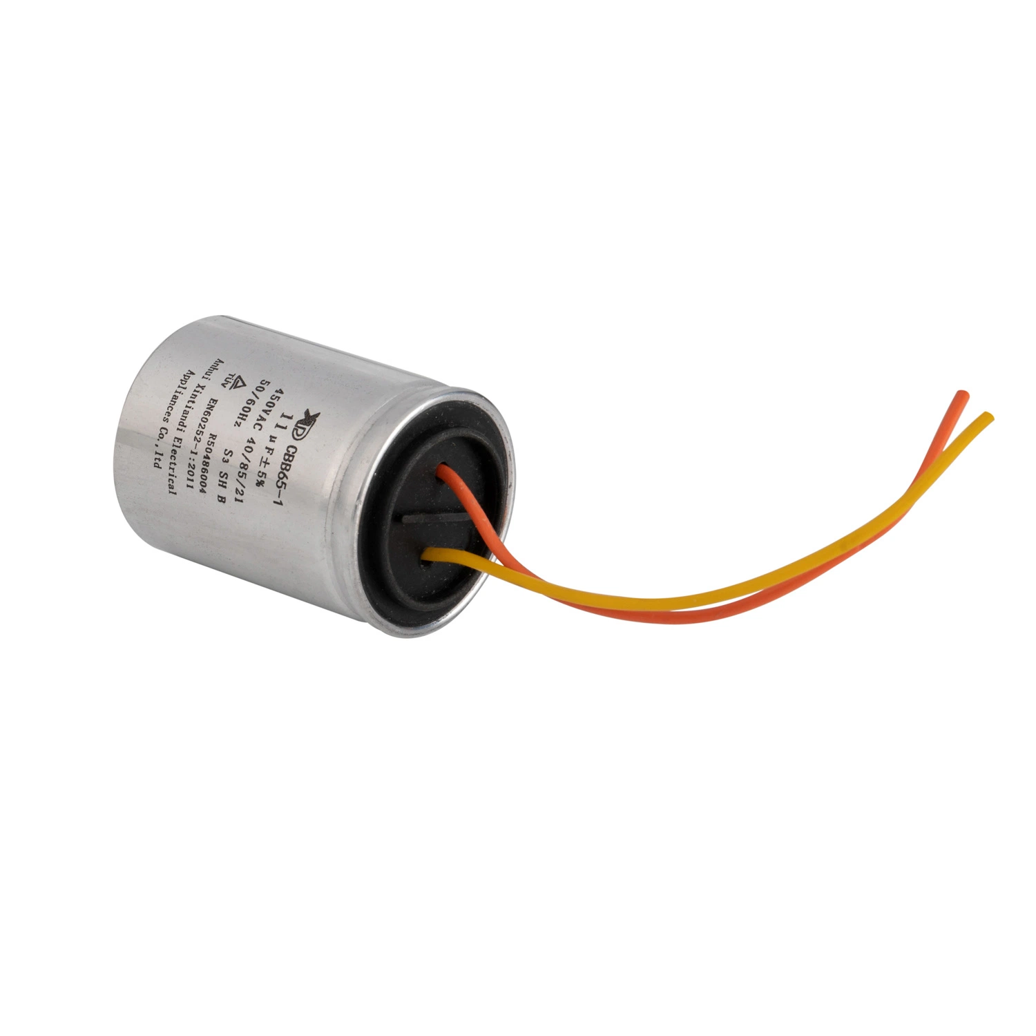 AC Motor Capacitor Washing Machine Start Run Capacitor Cbb65-1