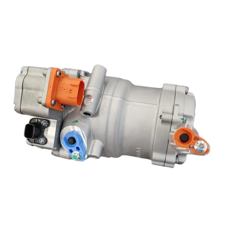 China 320VDC-800VDC 34cc Electric Vehicle Scroll Motor-Compressor