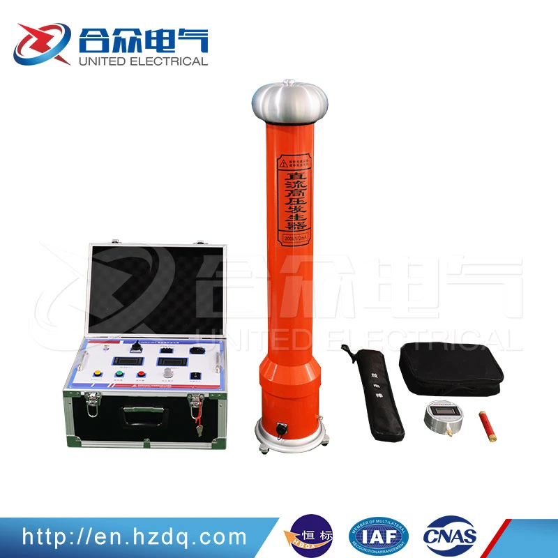 Portable 200kv 2mA DC High Voltage Generator Hipot Test Equipment