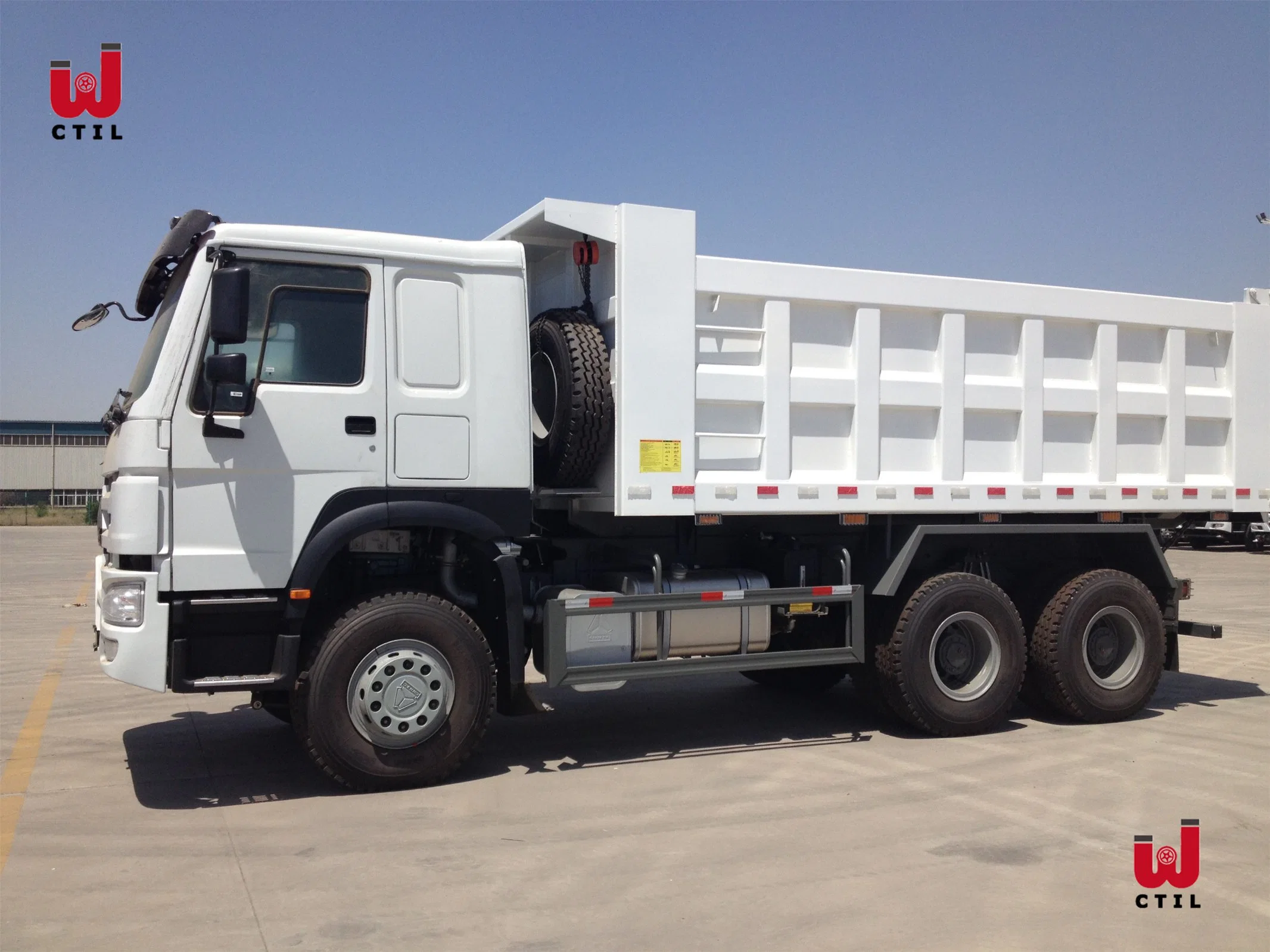 Sinotruk HOWO 6X4 DG/Rhd Camión Volquete pesados para la venta para la arena y piedras