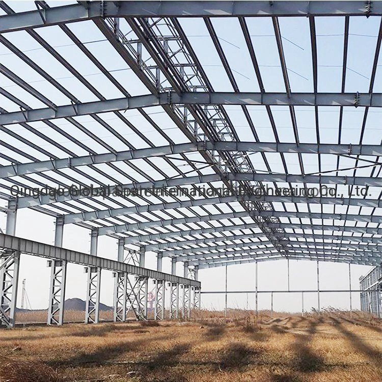 Portable Prefab Prefabricated Pre Engineered Assembled Arch High Rise General Light Metal Steel Structure Frame Workshop Warehouse Apartment House Building