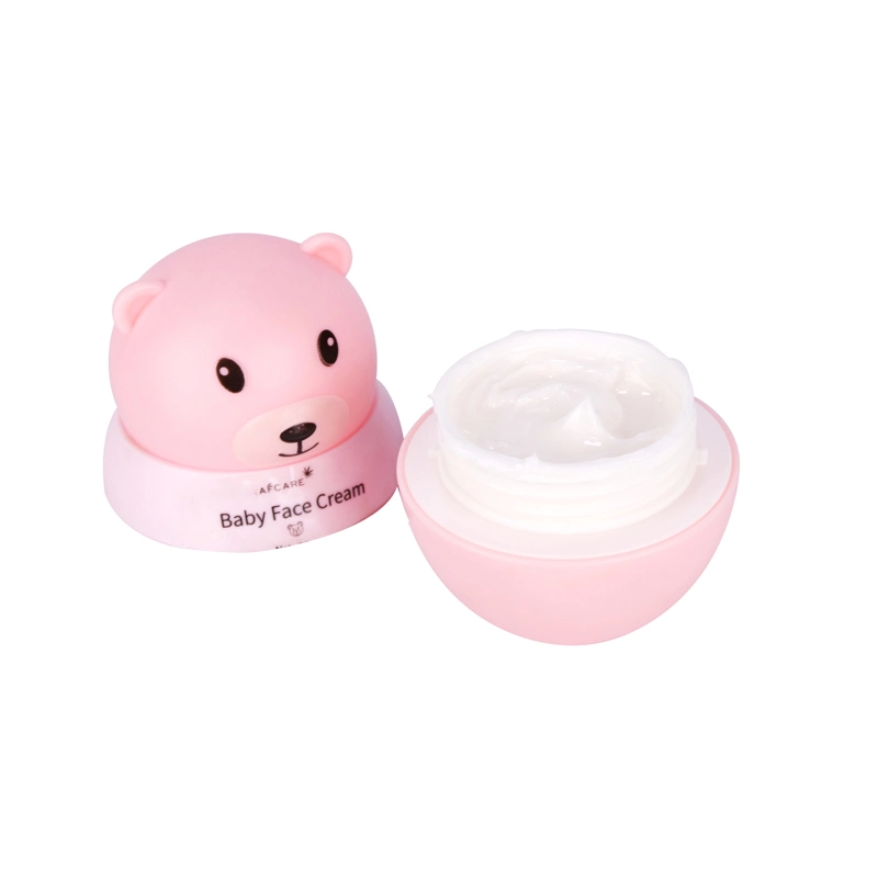 Crème pour le visage de bébé rose blanc matériel crème pour le visage humide et Papay 1000% sécurité et bon soin de la peau