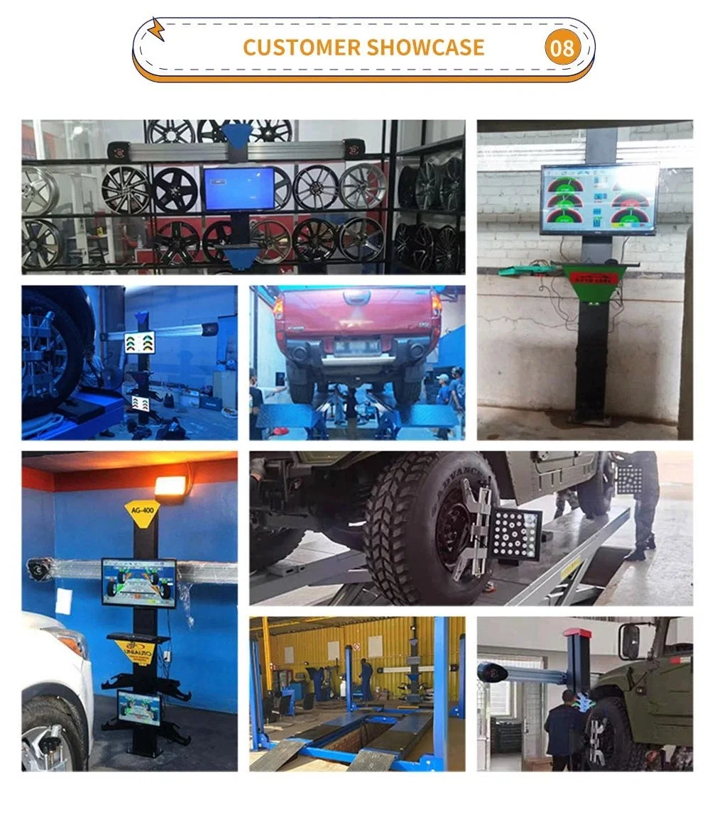 Tire Changer Combo Car Garage Equipment 3D Car Wheel Alignment One Station Auto Service Machine and Tools