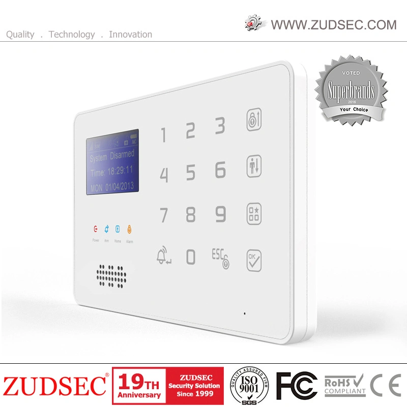 Security Home GSM Burglar Alarm System with APP Control