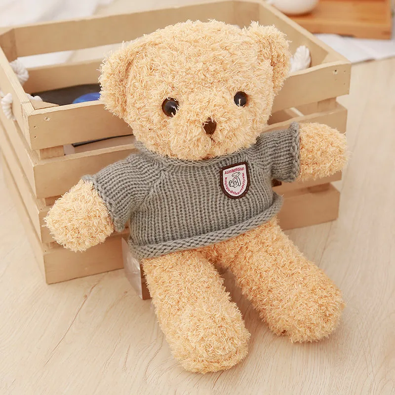 Wholesale/Supplier 30cm Teddy Bear with T Shirt Customised Teddy Bear Plush Toy