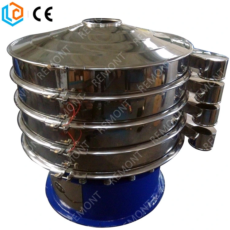 Stainless Steel Electric Shaker Powder Screening Rotary Vibrating Sieve Machine