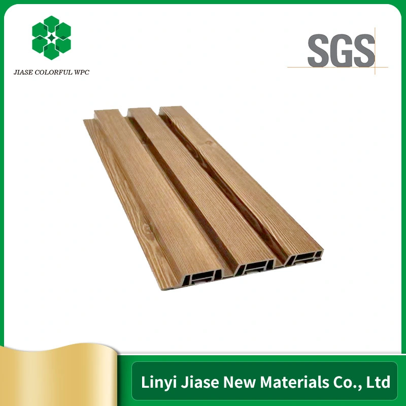 Waterproof Interior Wood Plastic Wood Plastic Composite Wall Cladding for in Commercial and Residential Places