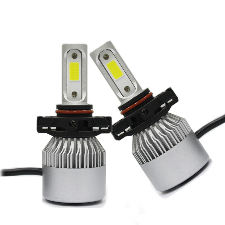 S2 Super brillante LED Focos Premium H1 H3 H4 H7 9005 9006 H11 de la luz de coche LED