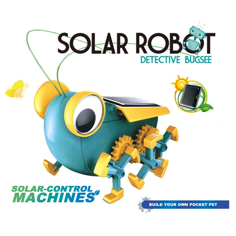 Kids Walking Cricket DIY Assemble Building Toys Science Green Energy Power Solar Robot Toy Children Educational Stem Toys