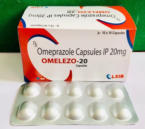 El omeprazol 20 mg cápsulas de GMP farmacéuticas en China Proveedor