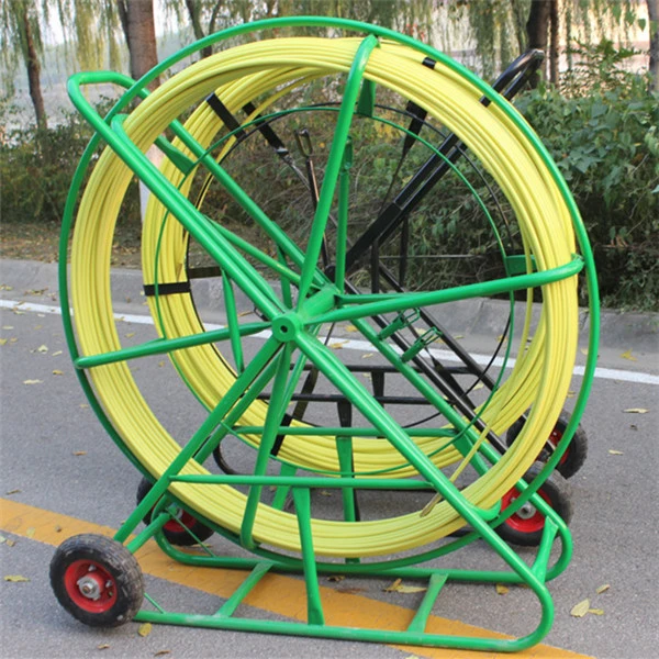 Snake Continuous Reel Duct Rodder with Brake and Meter Marking