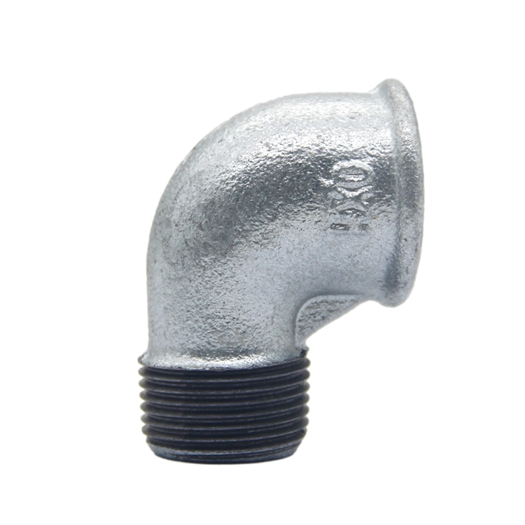 Reducing Elbows Gi Hot Dipped Galvanized Iron Pipe Fittings in Banded or Beaded of BS\DIN Threads Used for Plumbing Connection