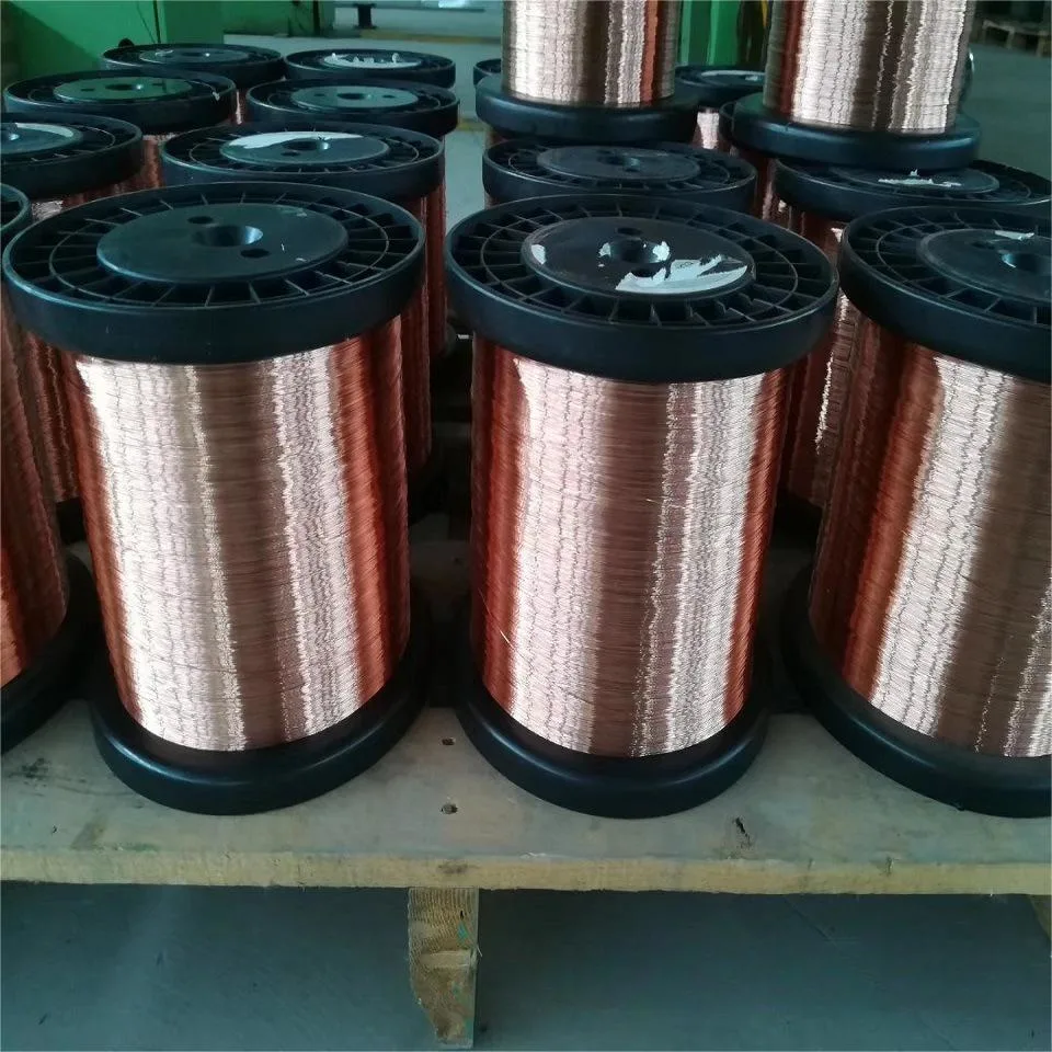 Factory Wholesale Price AWG Polyesterimide Class 180 Winding Wire Enameled Copper Wire