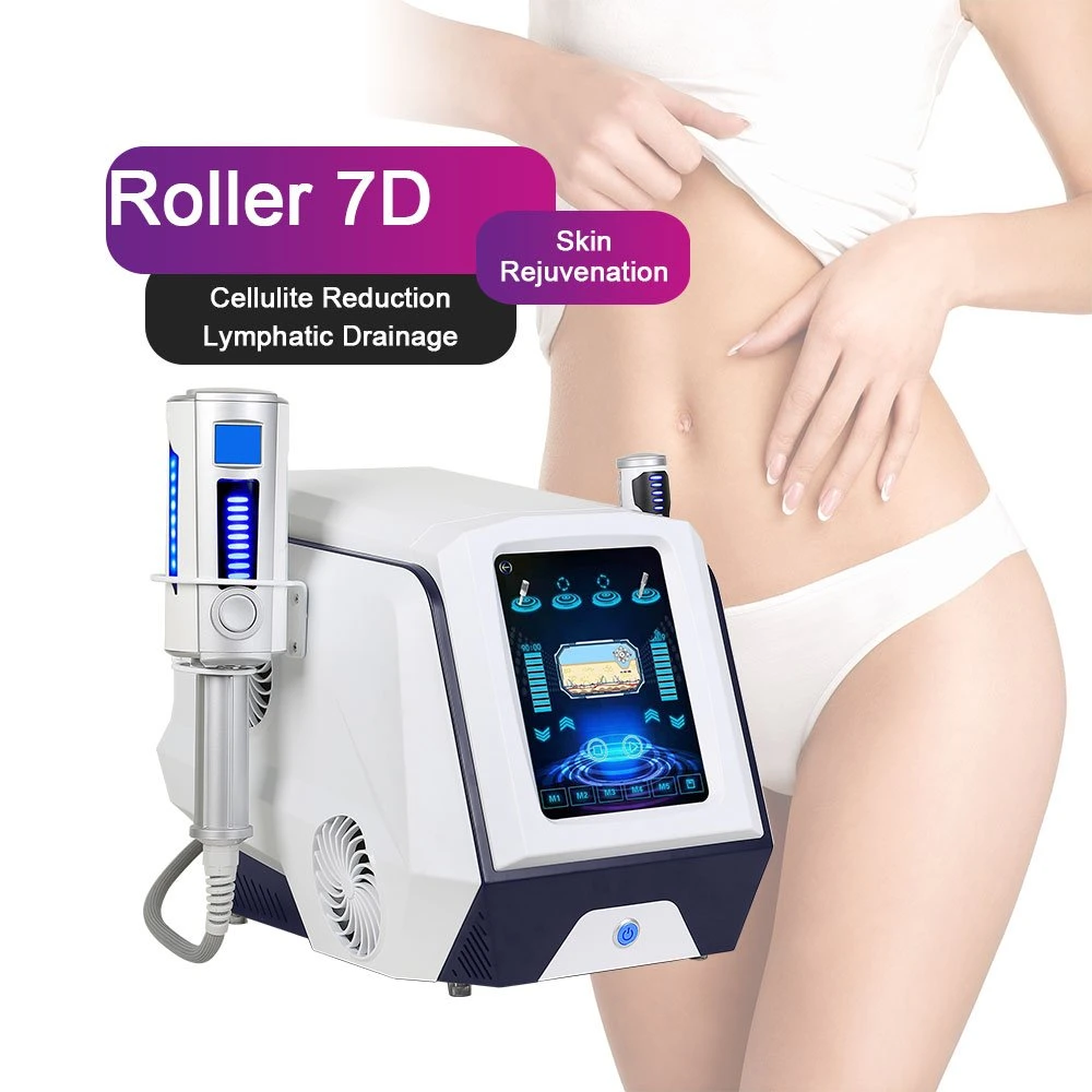 Endosphere Body Slimming Machine Double Handles Face Lifting Wrinkle Smooth Improve Vascularization Inner Ball Roller Massage Thereapy Endophere Machine