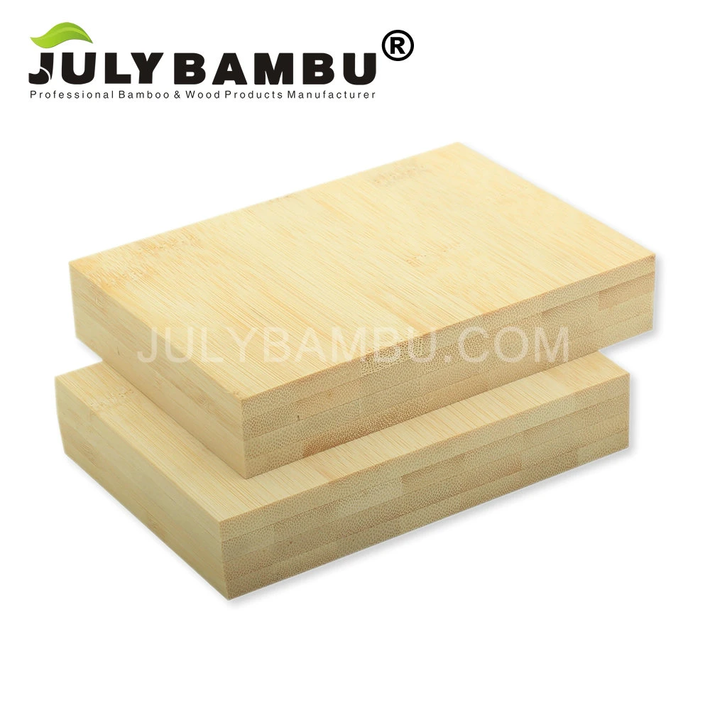 4 Layers Natural Horizontal 27mm Bamboo Wood Planks Factory Direct Sale