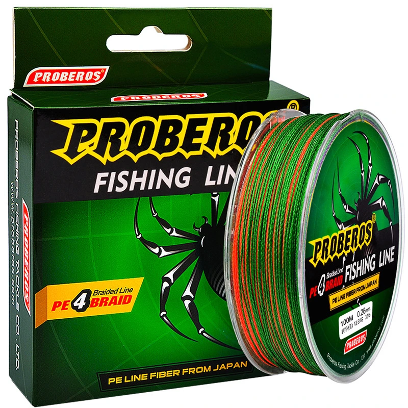 Multi Color PE Braided Fishing Line 4/8/9/16 Strands 100/300/500/1000m