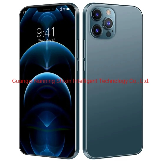 5G I12PRO Max Face Unlock 10,0 Lampe I12 7,2 pro Max. Telefon