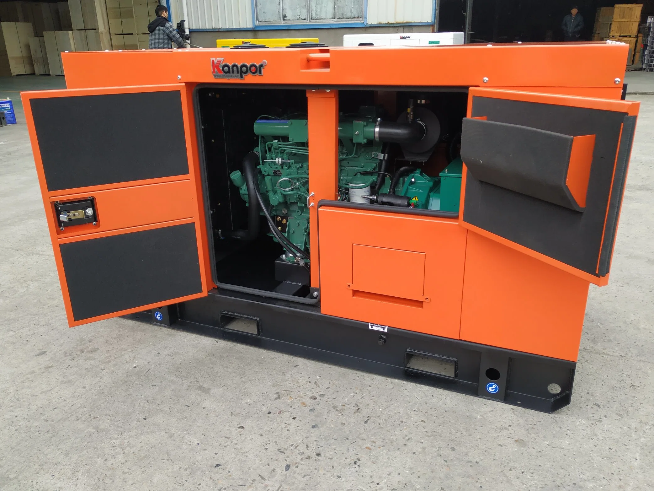 15kVA 15HP Natural Gas Turbine Silent Generator by Weichai & Standford