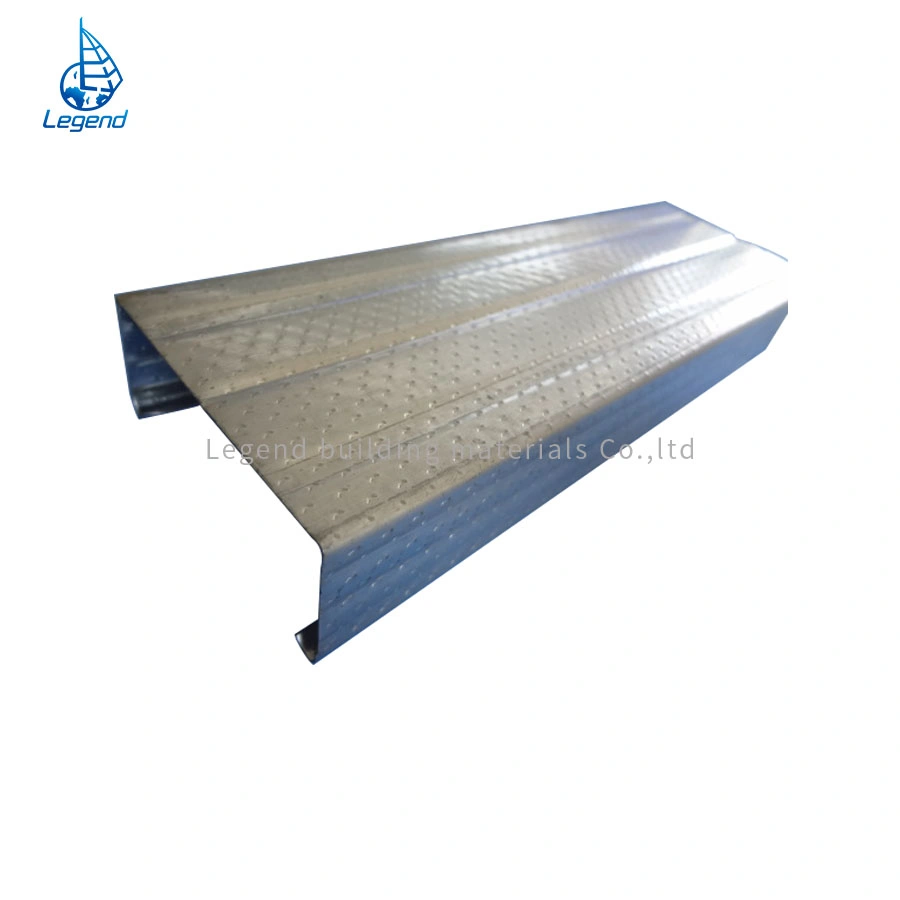 Anticorrosive Indoor Decoration Project Steel Structure Construction Ceiling Grid Furring Channel