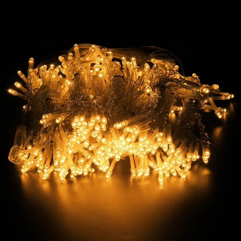 Kupferdraht USB Powered Hängefenster 300 Mini LED Fairy Curtain Light String Lichter, mit 8 Beleuchtungsmodi und Fernbedienung