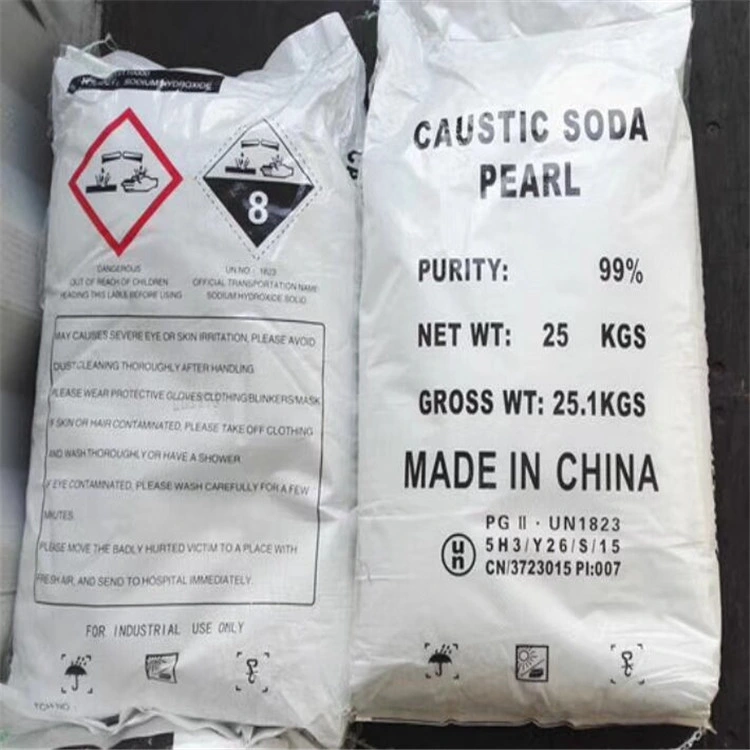 The Quality of Caustic Soda Beads 99% Sodium Hydroxide of 99% Pearls