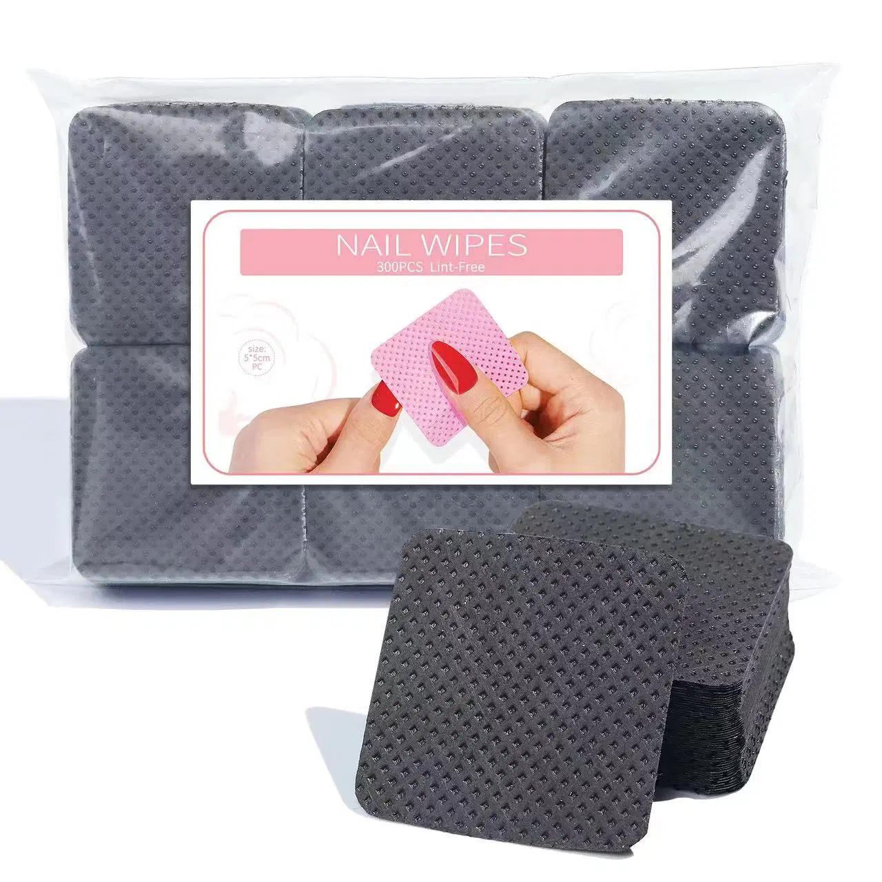 Nail Cotton Pads Manicure Pedicure Gel Tools Lint-Free Wipes Napkins Nail Polish Remover Gel Nail Wipes