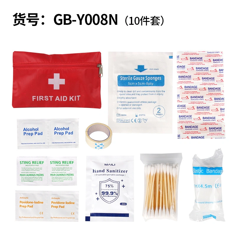 Small Size Promotional Pocket Preparedness First Aid Kit Small Bag