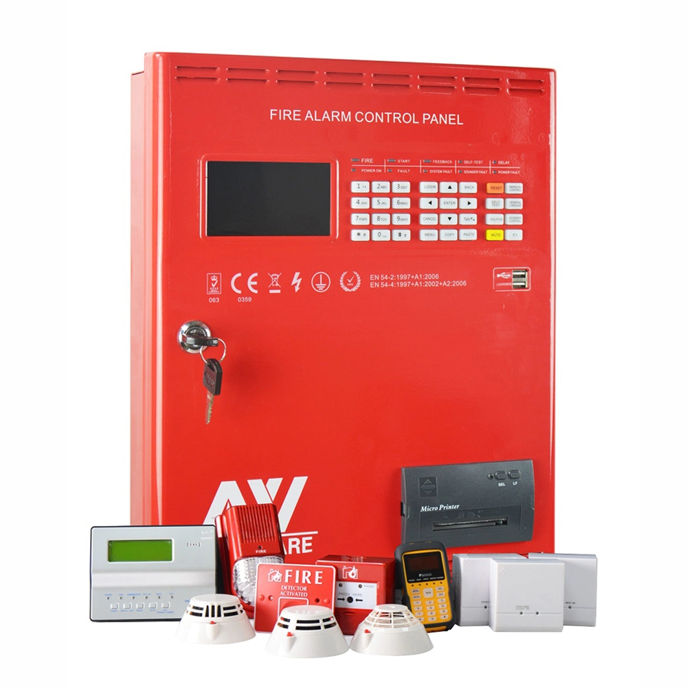 Loop Addressable Fire Alarm Control Panel for Factory Office