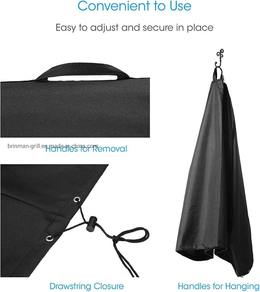 90*90*97cm BBQ Grill Cover Barbecue Outdoor Waterproof Dustproof Barbecue Protection Cover