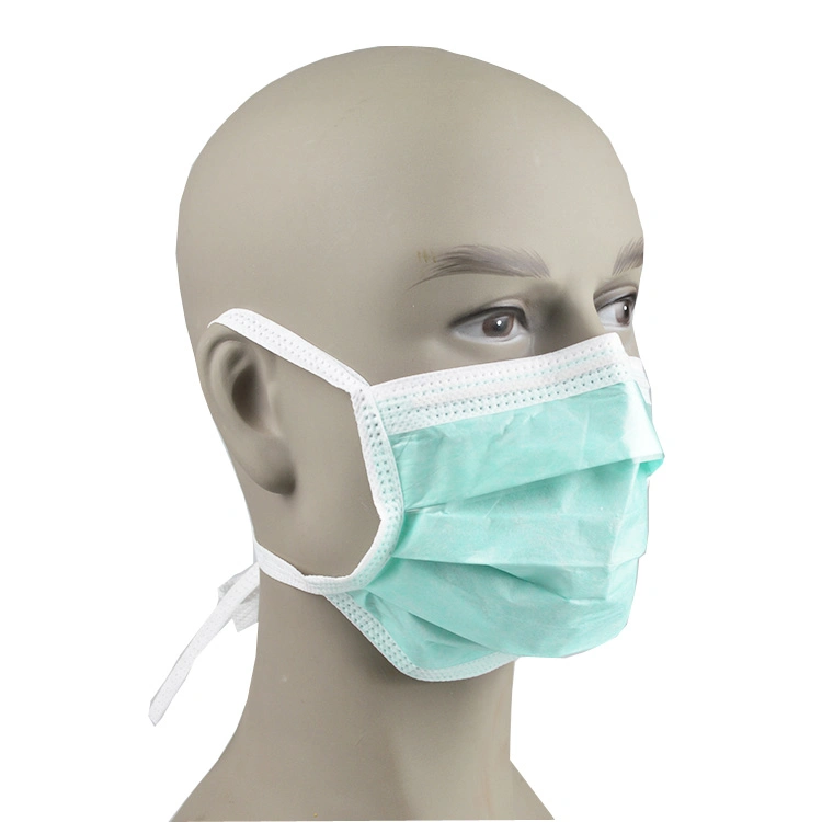 Volver a unir Nonwoven desechables médicos máscara facial