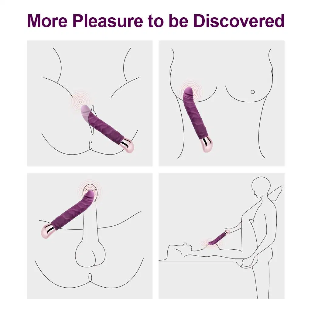 Dildo Vibrator Discreetly Adult Stimulator Massager Sex Toys for Women