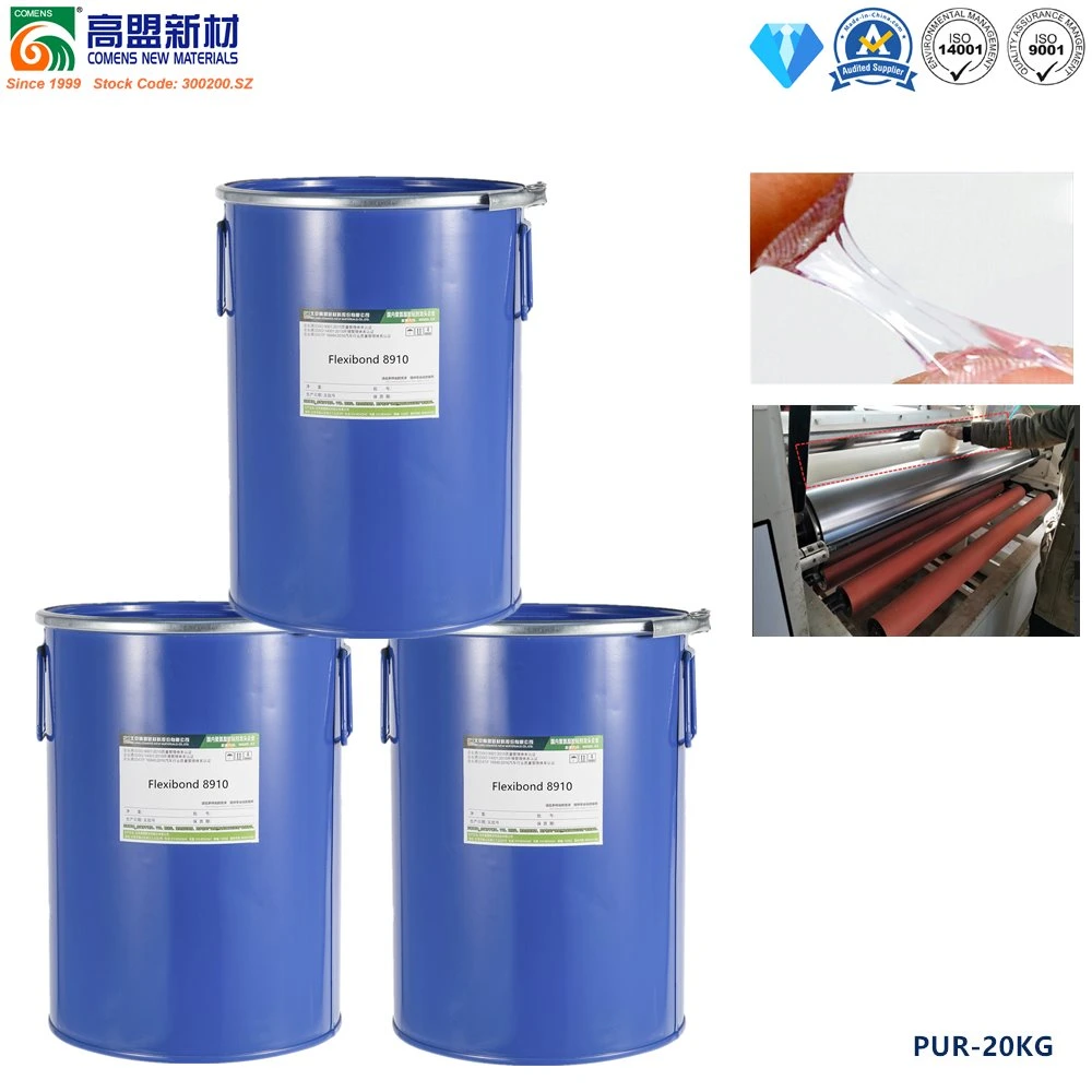 PVC Foil Lamination High Viscosity Hot Melt Adhesive with CE/ISO (Flexibond 8910)